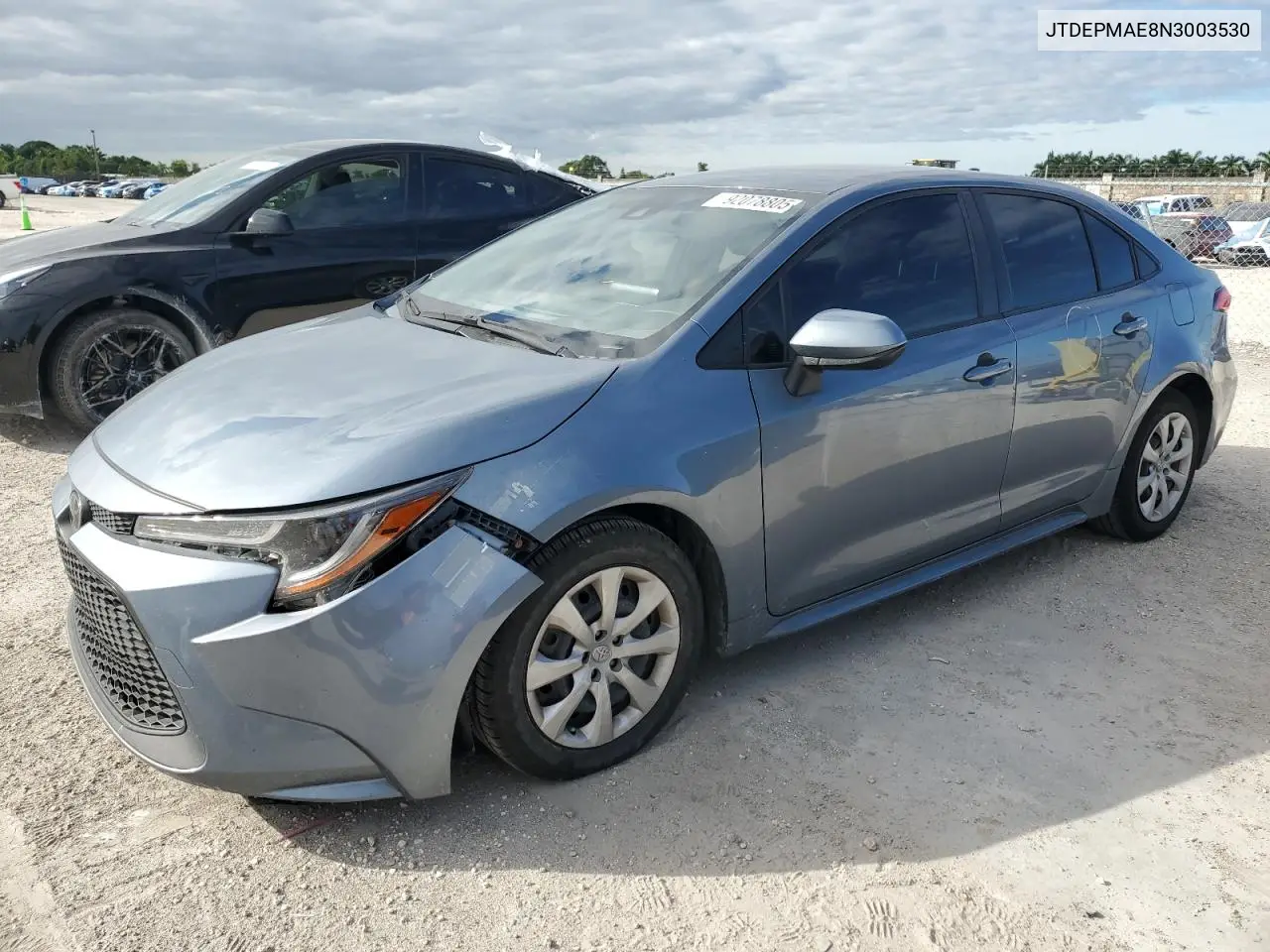 JTDEPMAE8N3003530 2022 Toyota Corolla Le