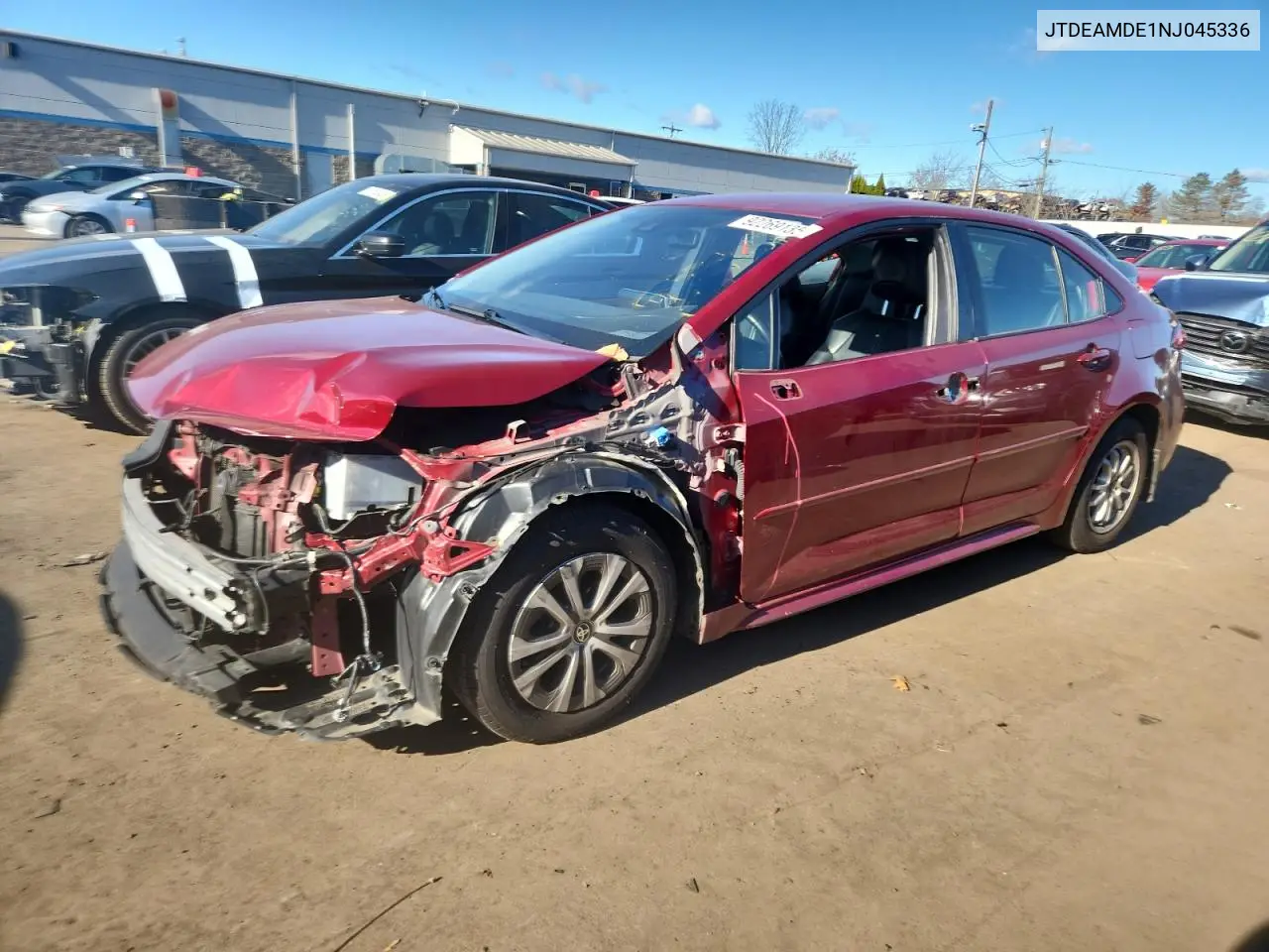 JTDEAMDE1NJ045336 2022 Toyota Corolla Le