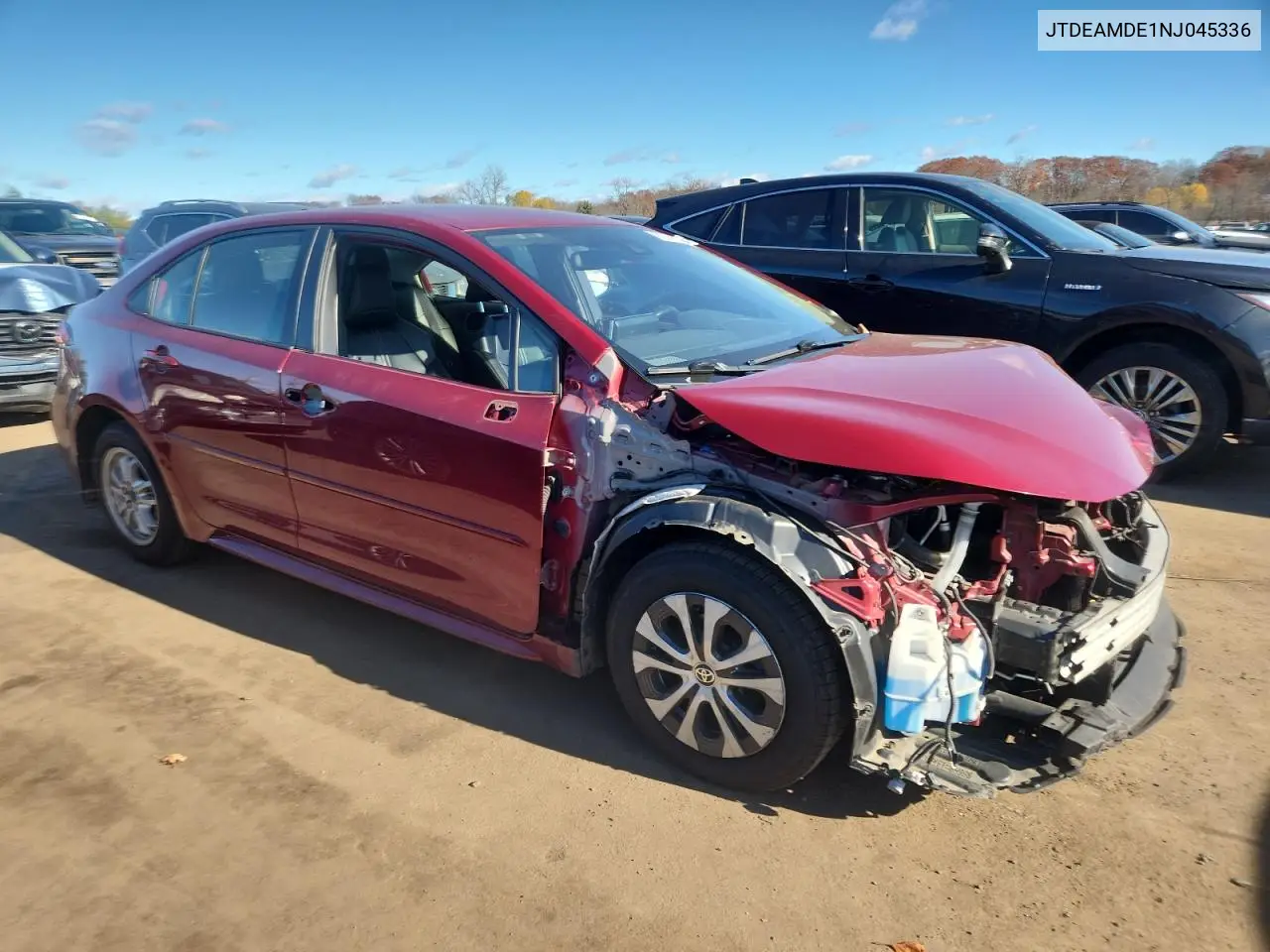 JTDEAMDE1NJ045336 2022 Toyota Corolla Le