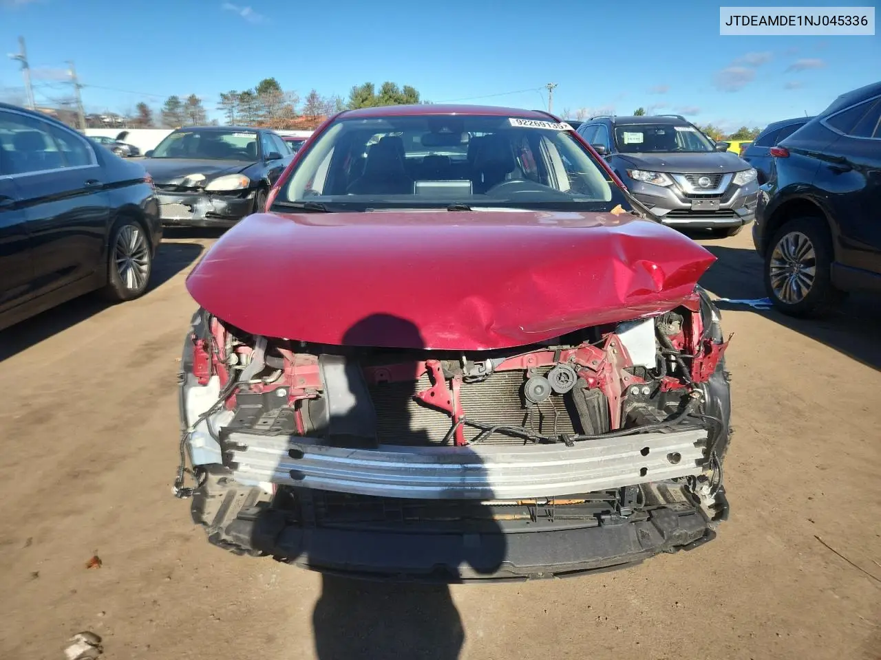 JTDEAMDE1NJ045336 2022 Toyota Corolla Le