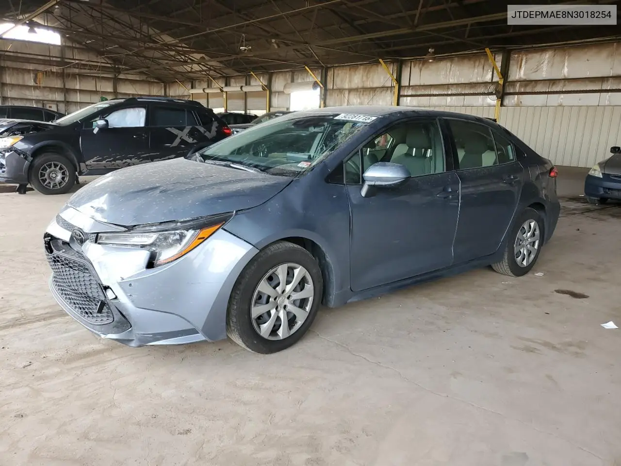 JTDEPMAE8N3018254 2022 Toyota Corolla Le