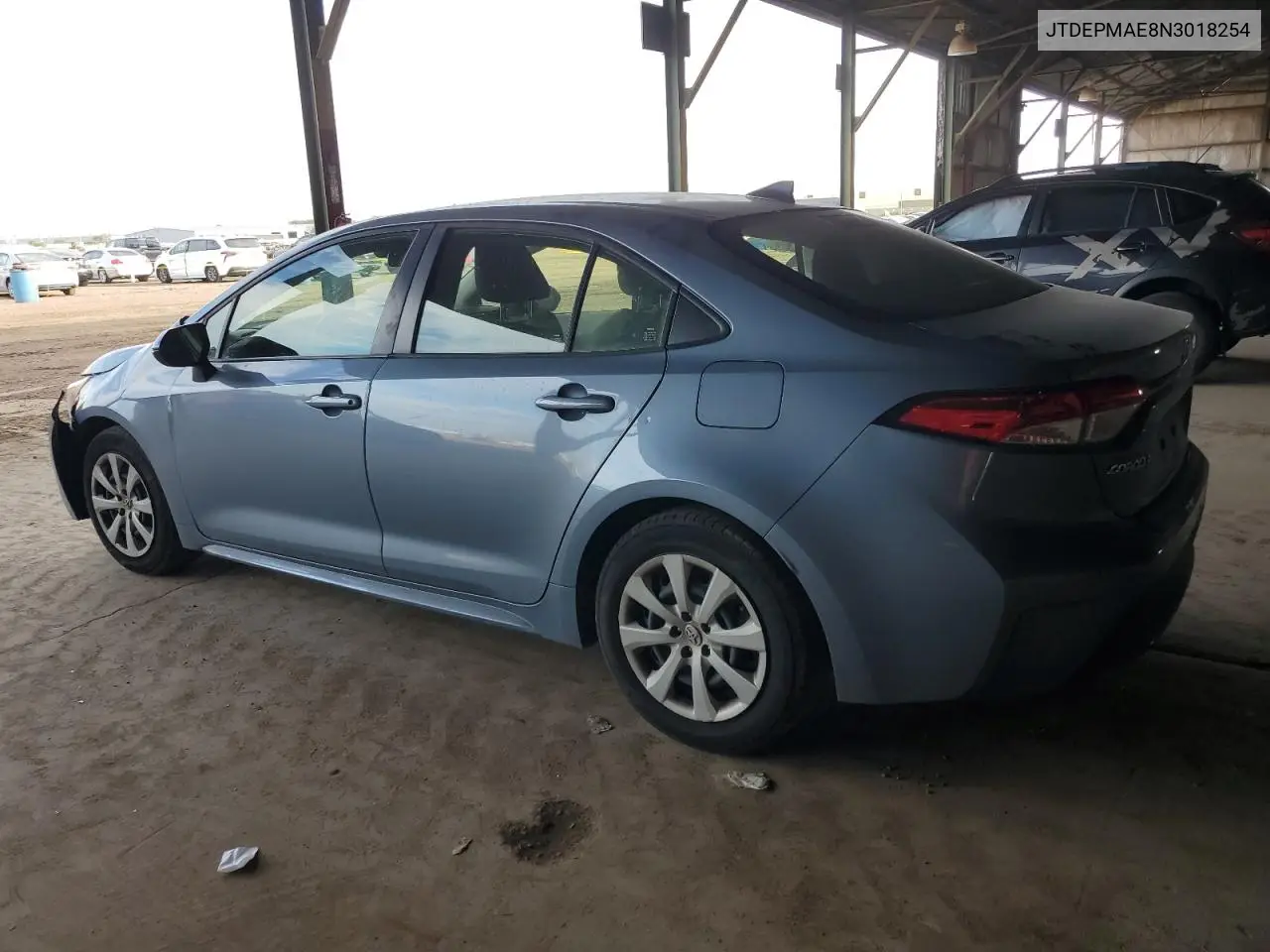 JTDEPMAE8N3018254 2022 Toyota Corolla Le