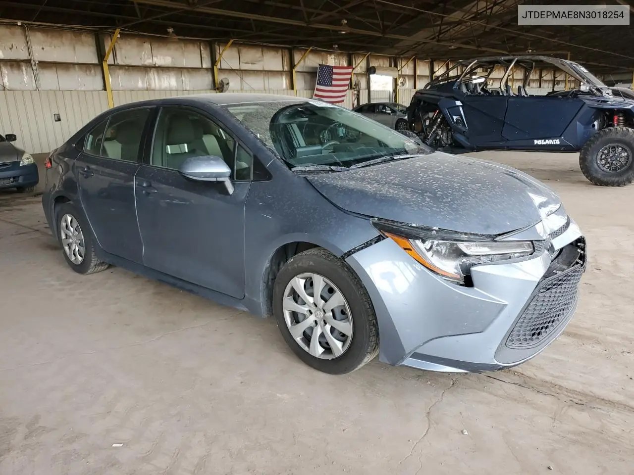 JTDEPMAE8N3018254 2022 Toyota Corolla Le