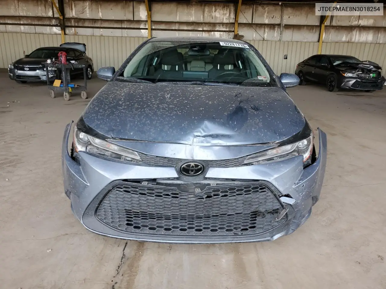 JTDEPMAE8N3018254 2022 Toyota Corolla Le