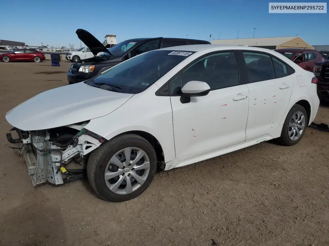 5YFEPMAE8NP295722 2022 Toyota Corolla Le