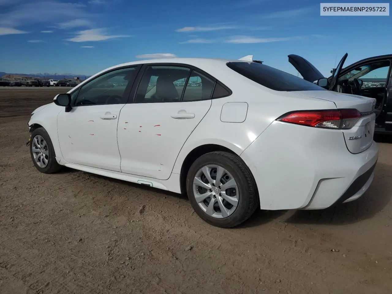 5YFEPMAE8NP295722 2022 Toyota Corolla Le