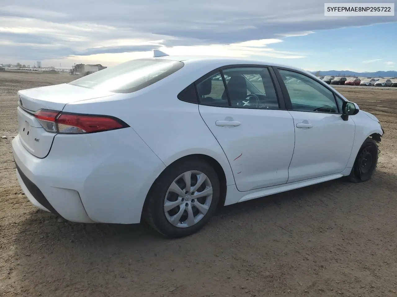 5YFEPMAE8NP295722 2022 Toyota Corolla Le