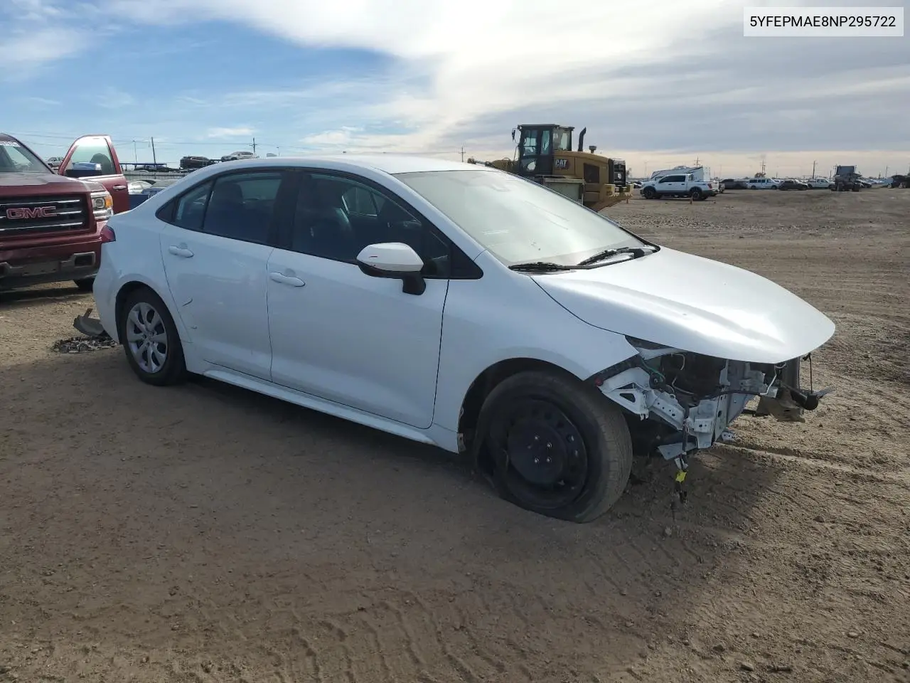 5YFEPMAE8NP295722 2022 Toyota Corolla Le