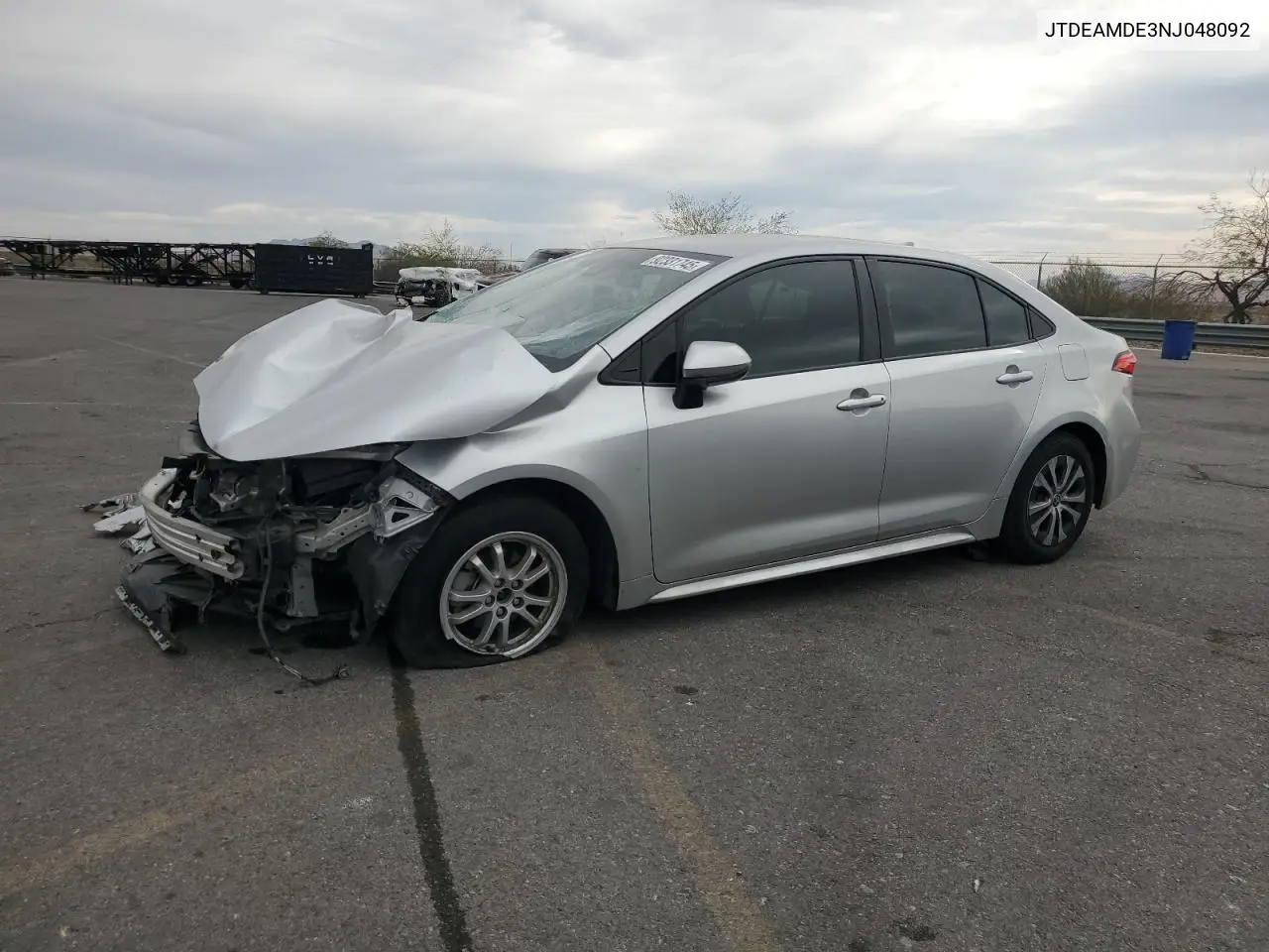 JTDEAMDE3NJ048092 2022 Toyota Corolla Le