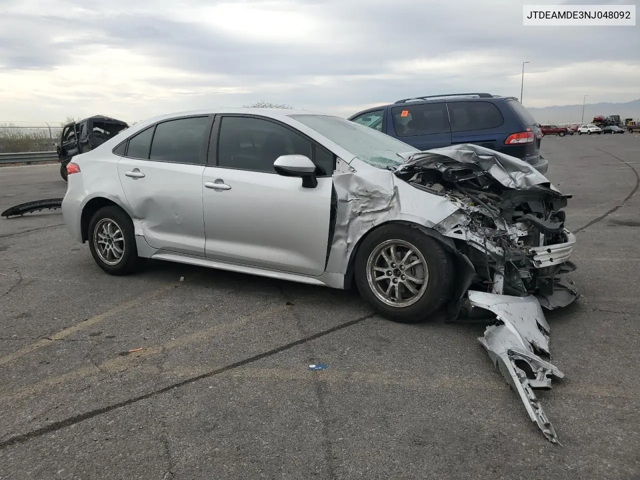 JTDEAMDE3NJ048092 2022 Toyota Corolla Le