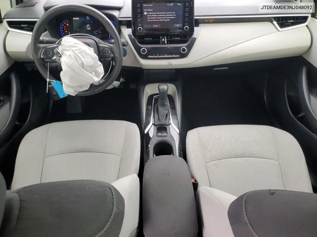 JTDEAMDE3NJ048092 2022 Toyota Corolla Le