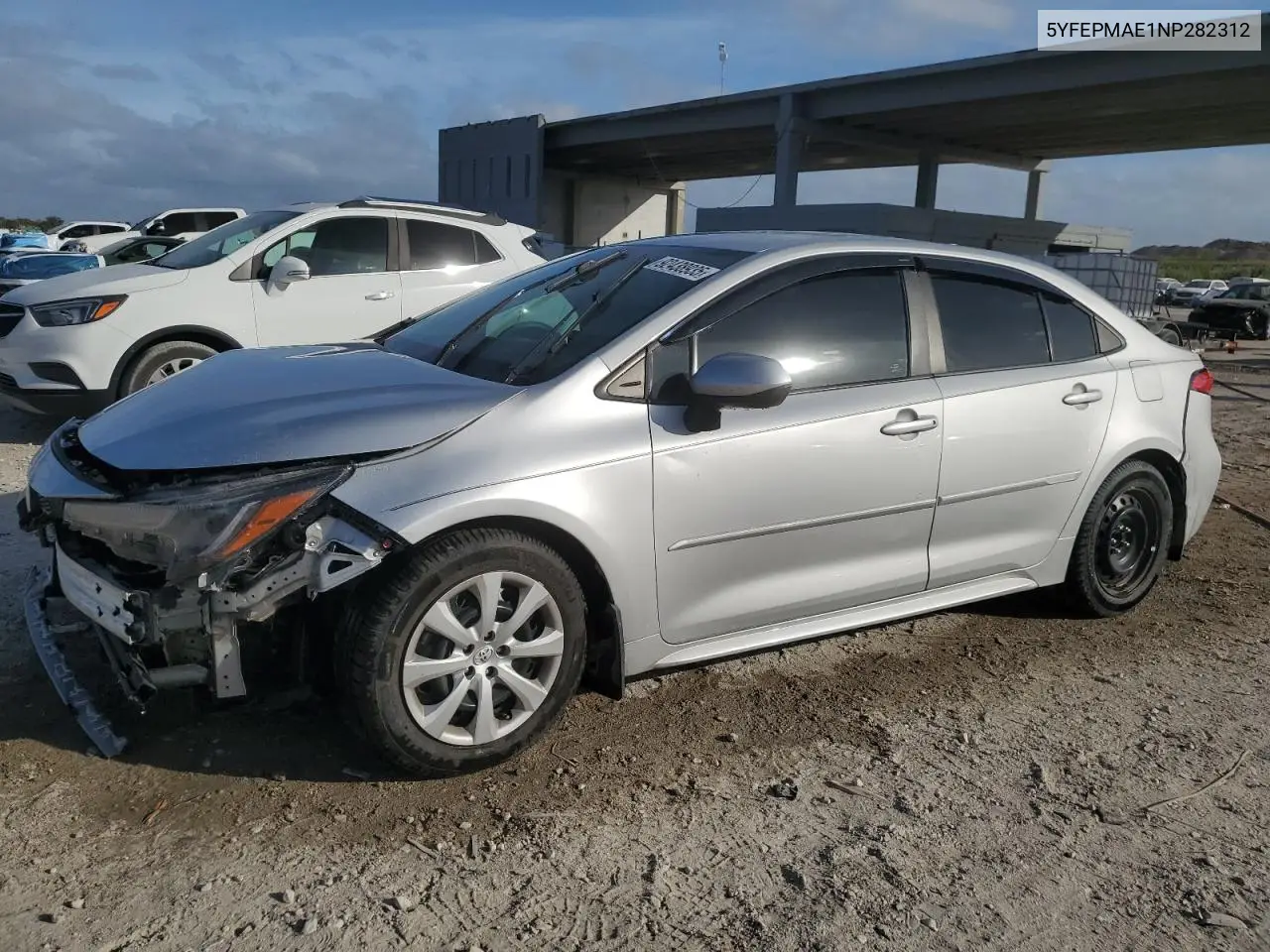 5YFEPMAE1NP282312 2022 Toyota Corolla Le