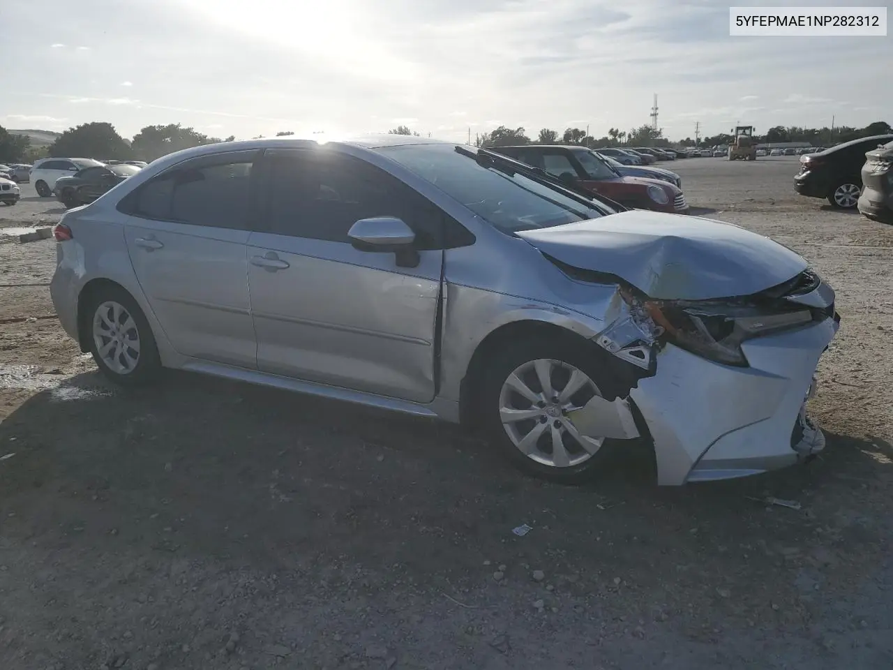 5YFEPMAE1NP282312 2022 Toyota Corolla Le