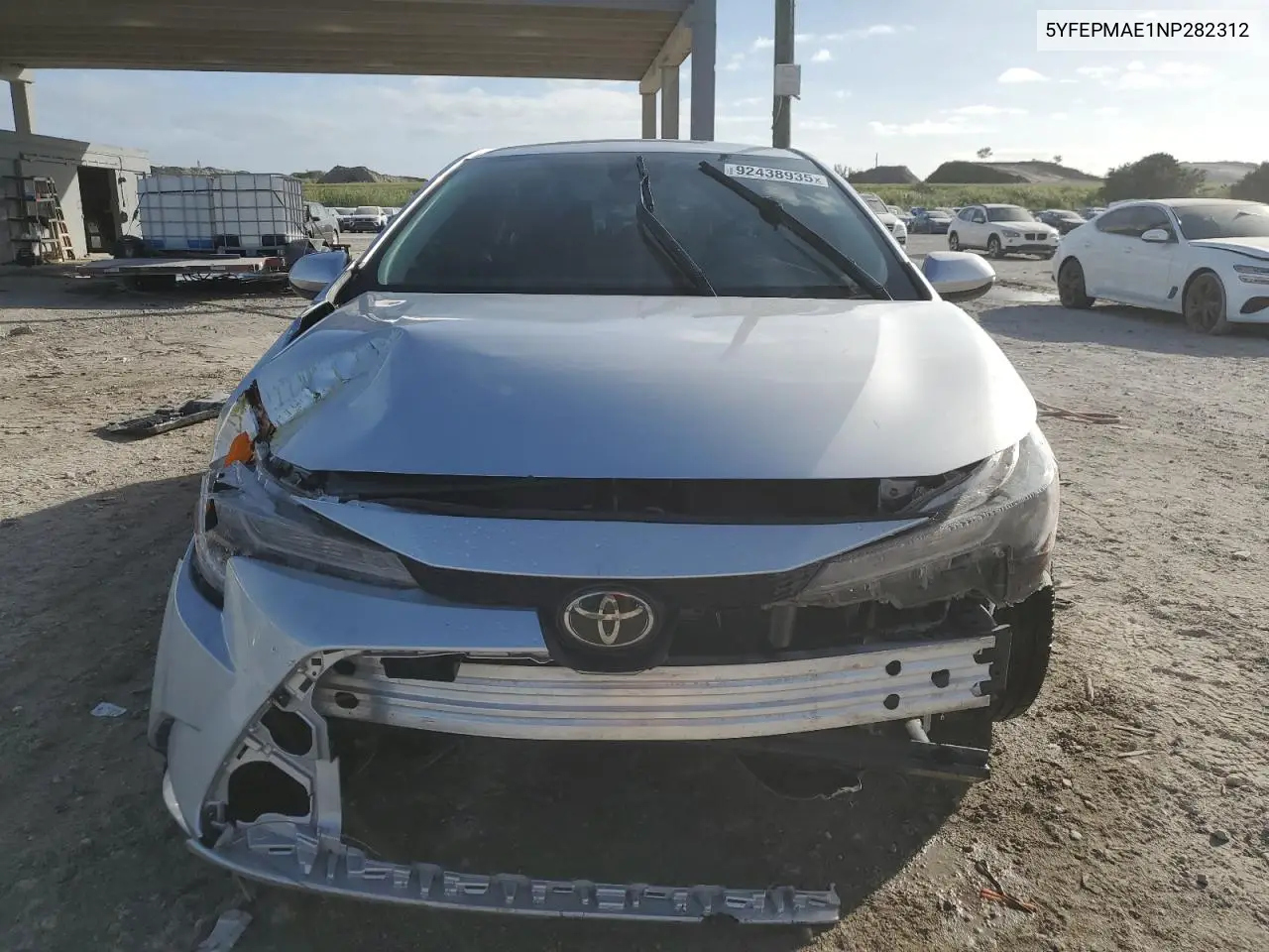 5YFEPMAE1NP282312 2022 Toyota Corolla Le
