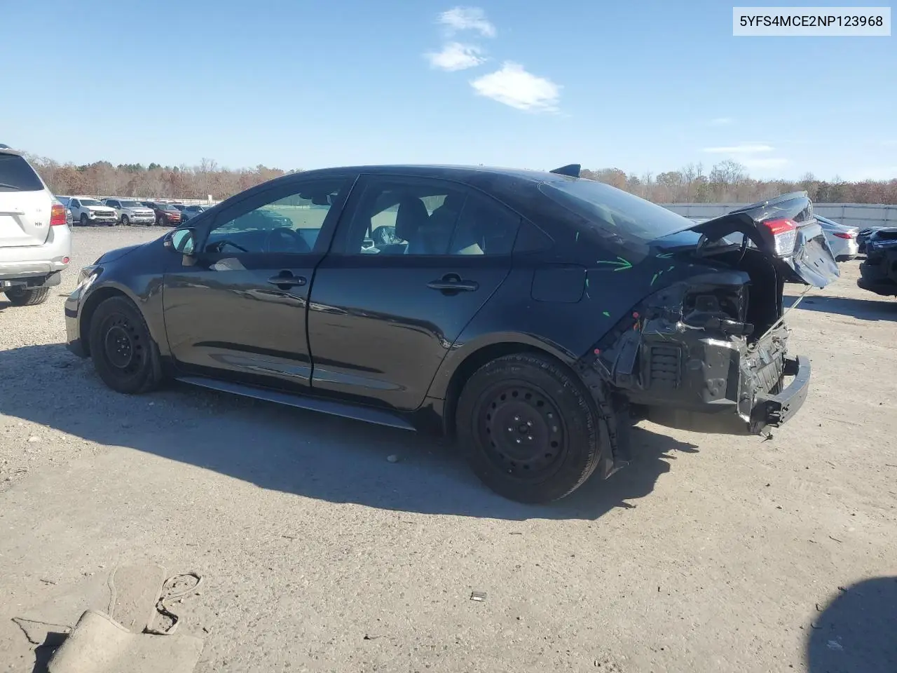 5YFS4MCE2NP123968 2022 Toyota Corolla Se