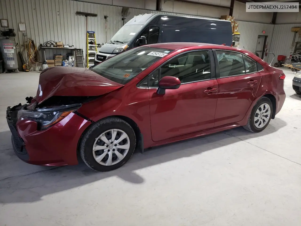 JTDEPMAEXNJ217494 2022 Toyota Corolla Le