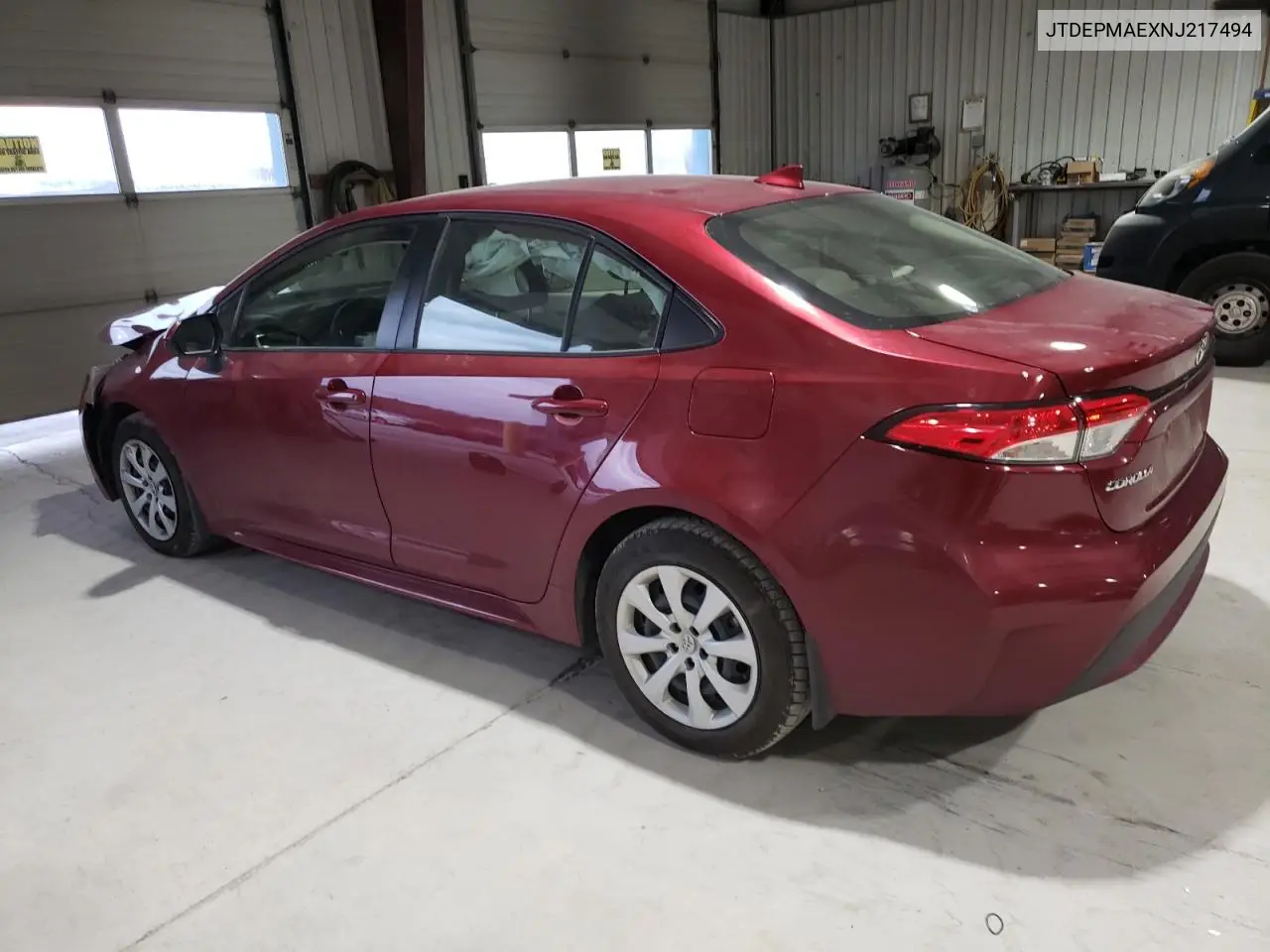 JTDEPMAEXNJ217494 2022 Toyota Corolla Le