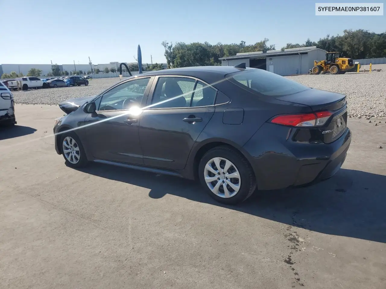 5YFEPMAE0NP381607 2022 Toyota Corolla Le