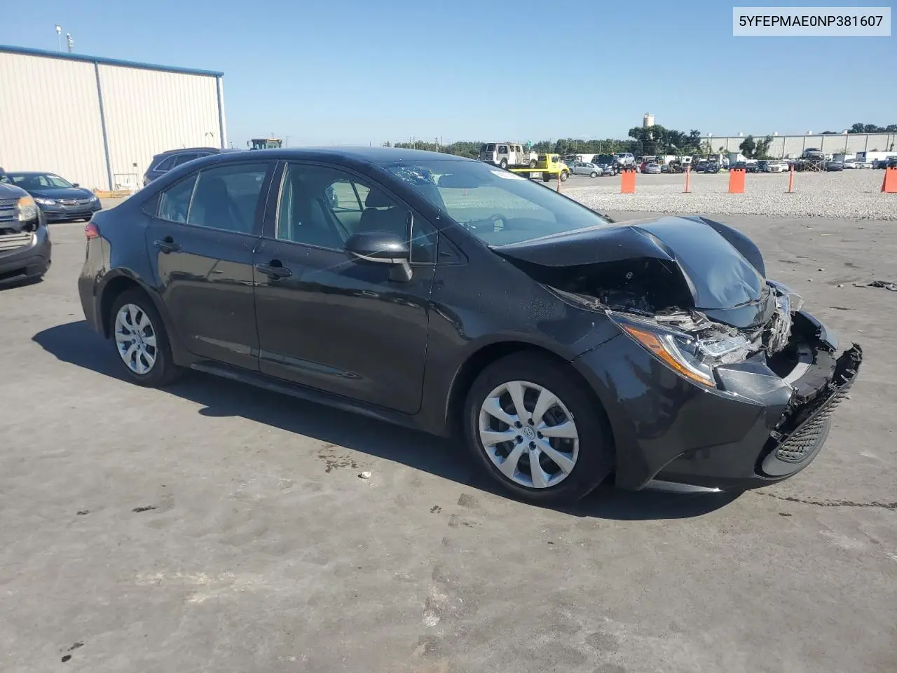 5YFEPMAE0NP381607 2022 Toyota Corolla Le