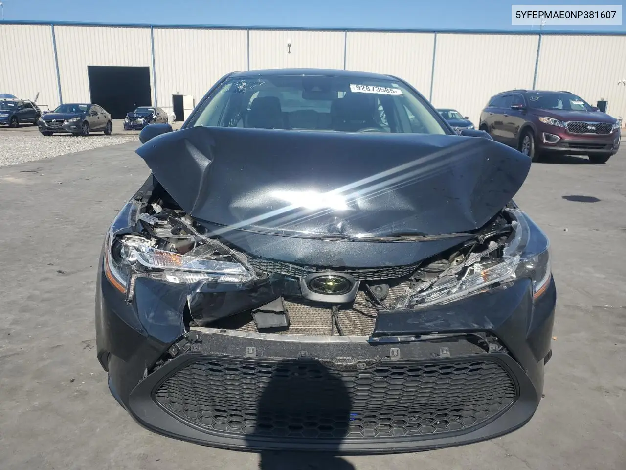 5YFEPMAE0NP381607 2022 Toyota Corolla Le