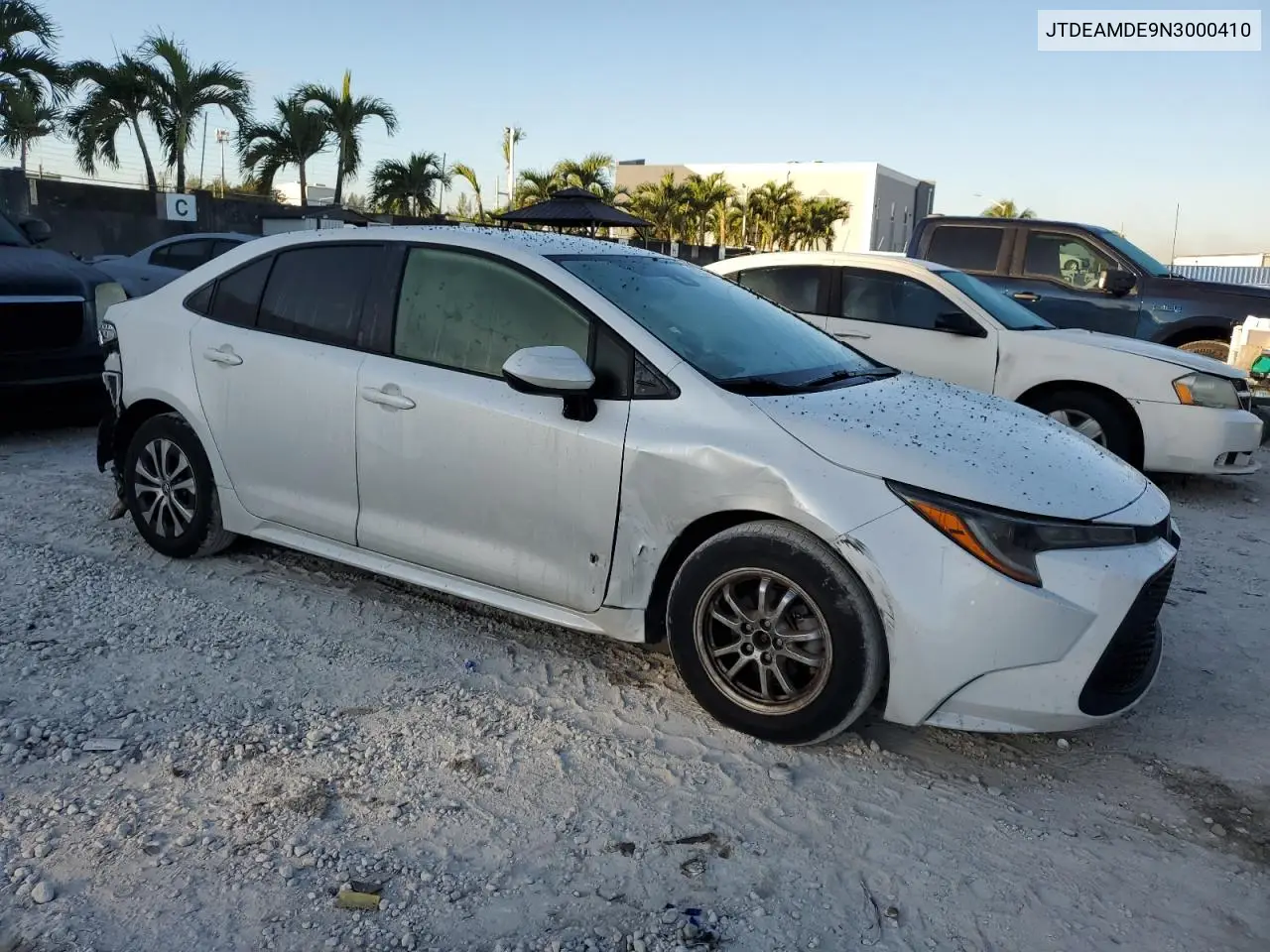 JTDEAMDE9N3000410 2022 Toyota Corolla Le