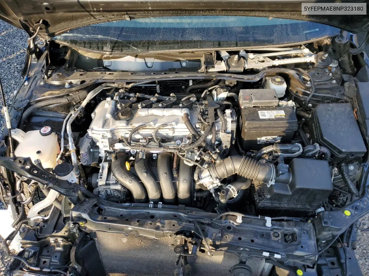 5YFEPMAE8NP323180 2022 Toyota Corolla Le