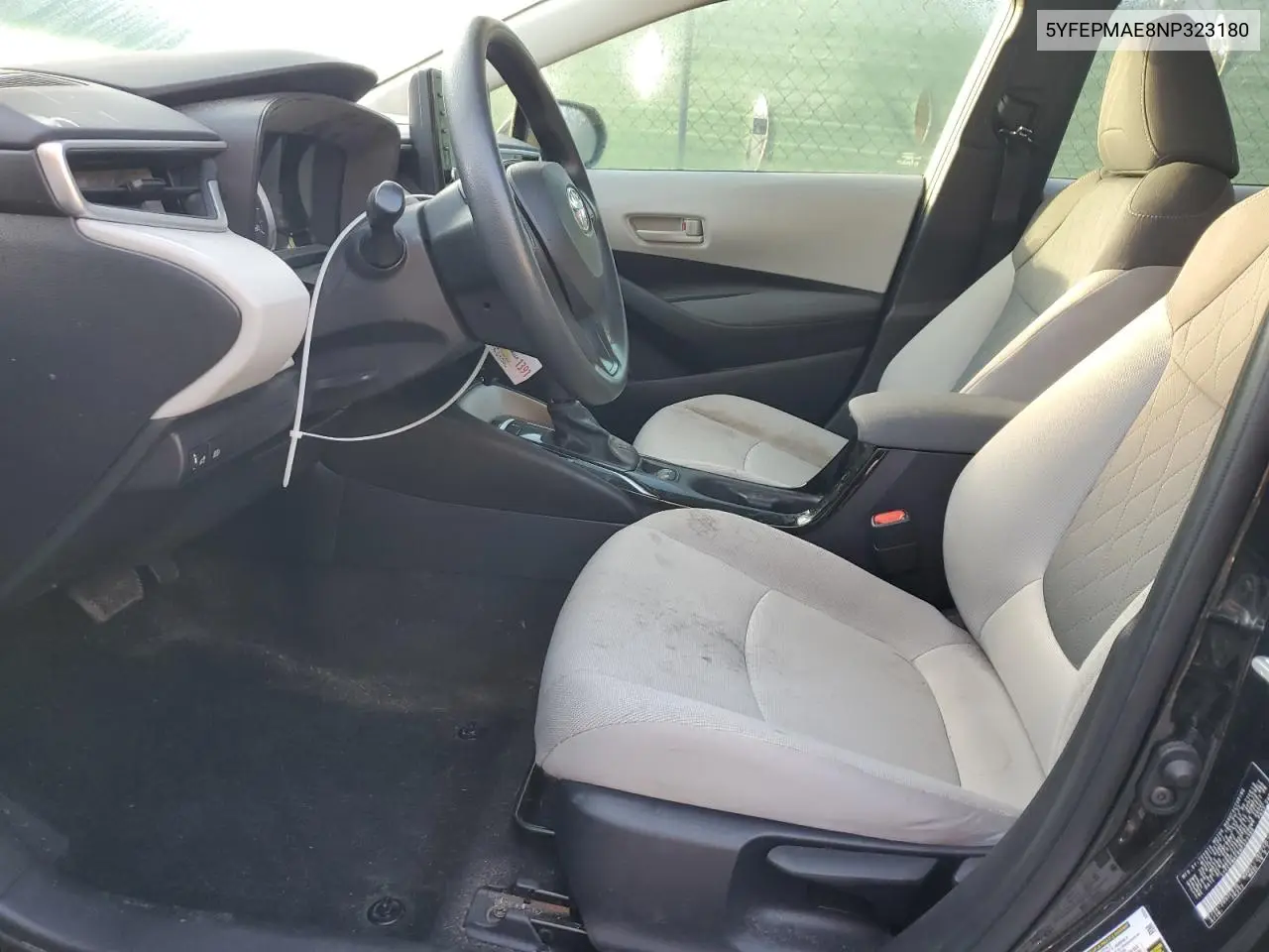 5YFEPMAE8NP323180 2022 Toyota Corolla Le