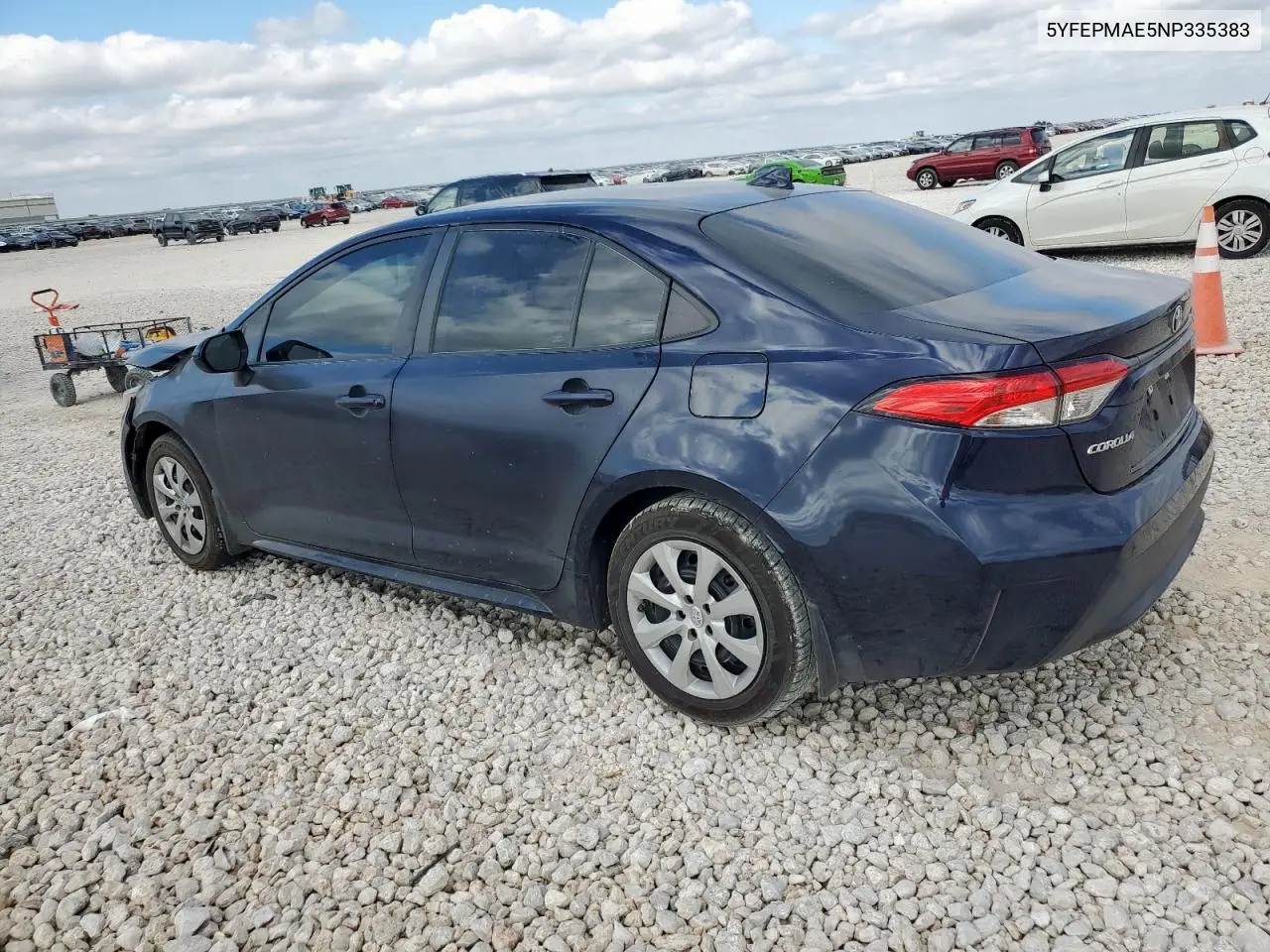 5YFEPMAE5NP335383 2022 Toyota Corolla Le