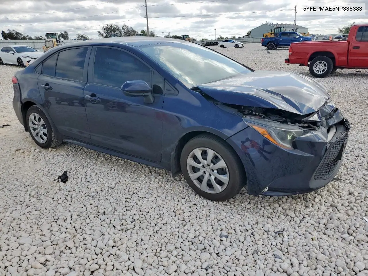 5YFEPMAE5NP335383 2022 Toyota Corolla Le