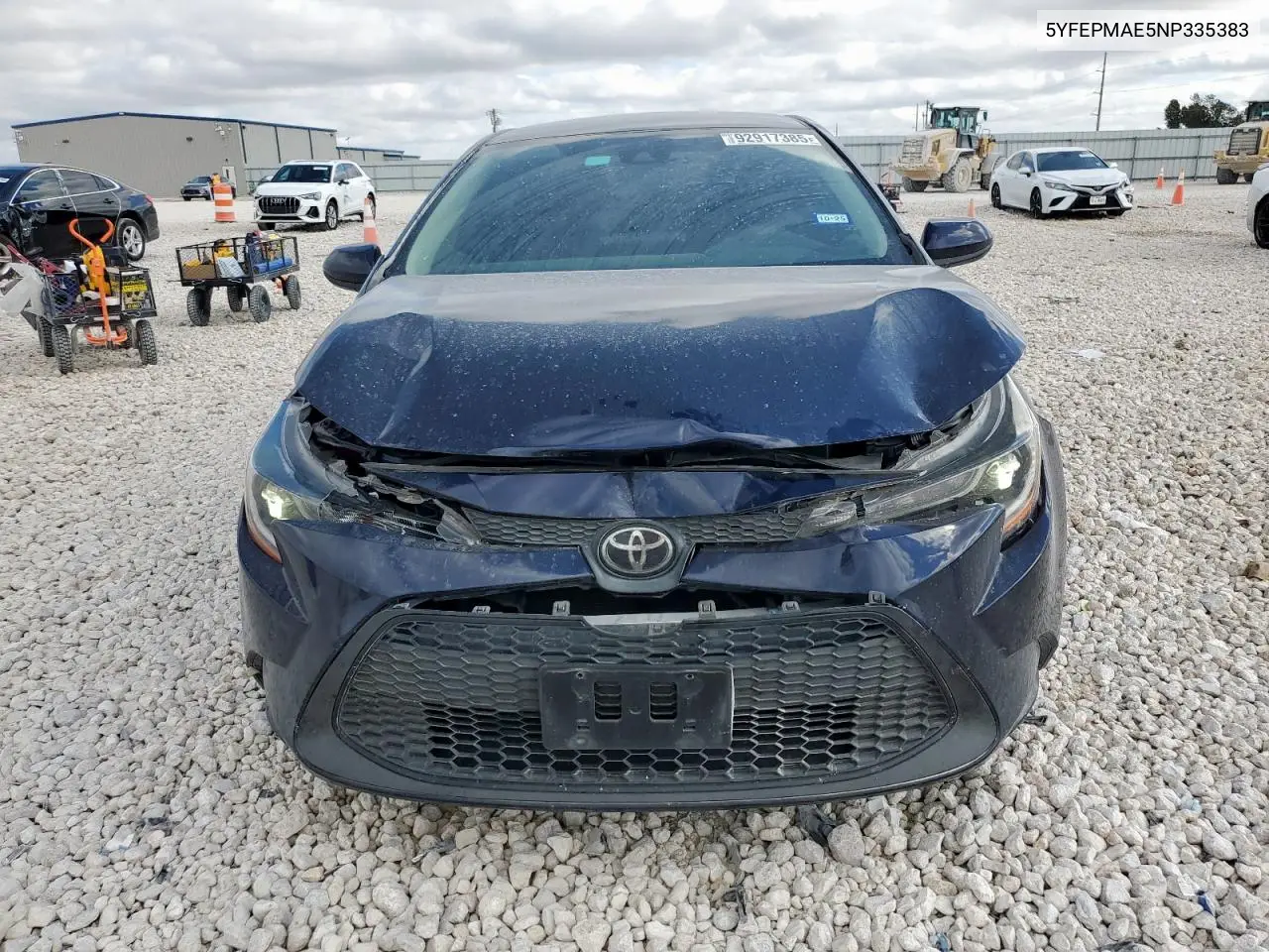 5YFEPMAE5NP335383 2022 Toyota Corolla Le