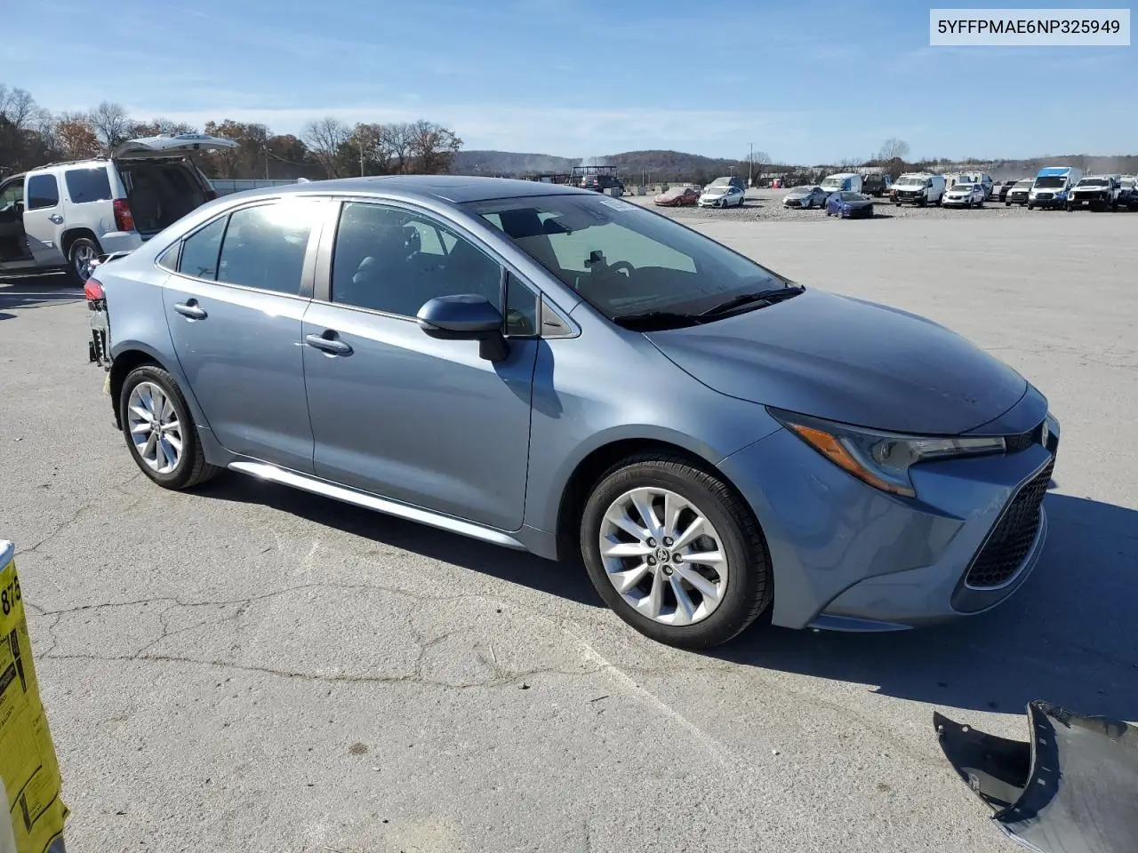 5YFFPMAE6NP325949 2022 Toyota Corolla Xle