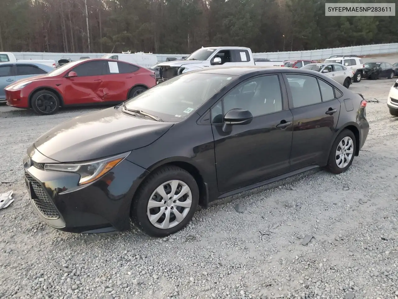 5YFEPMAE5NP283611 2022 Toyota Corolla Le
