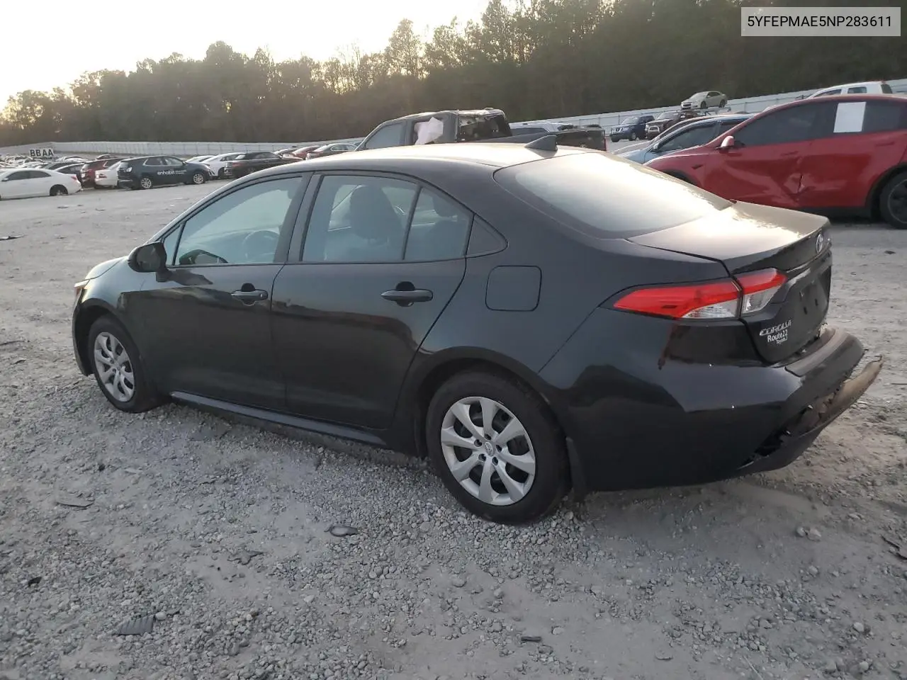 5YFEPMAE5NP283611 2022 Toyota Corolla Le