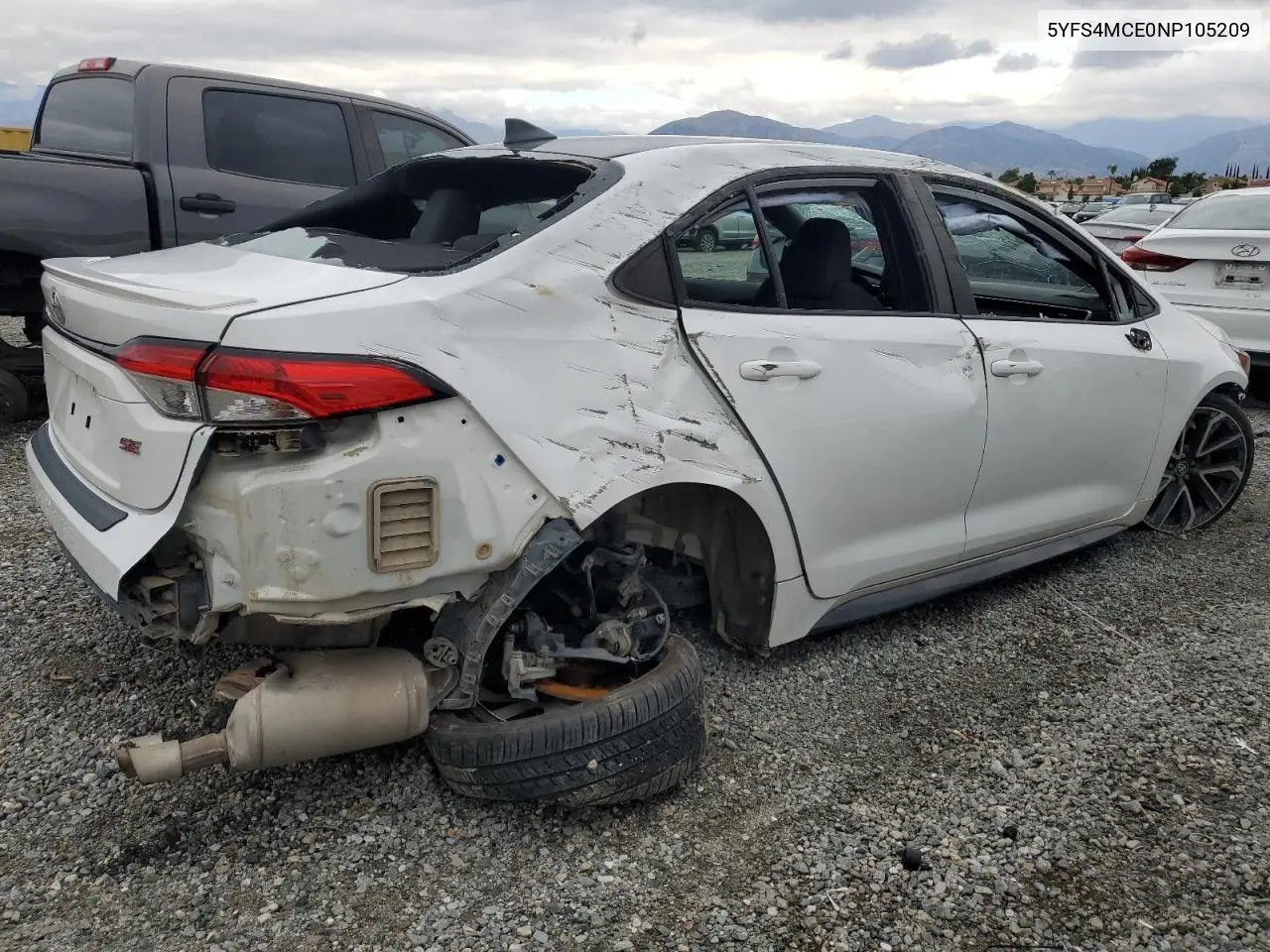 5YFS4MCE0NP105209 2022 Toyota Corolla Se