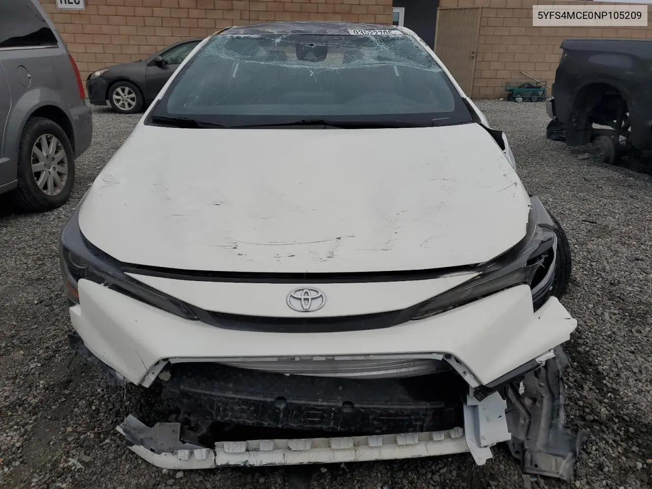5YFS4MCE0NP105209 2022 Toyota Corolla Se