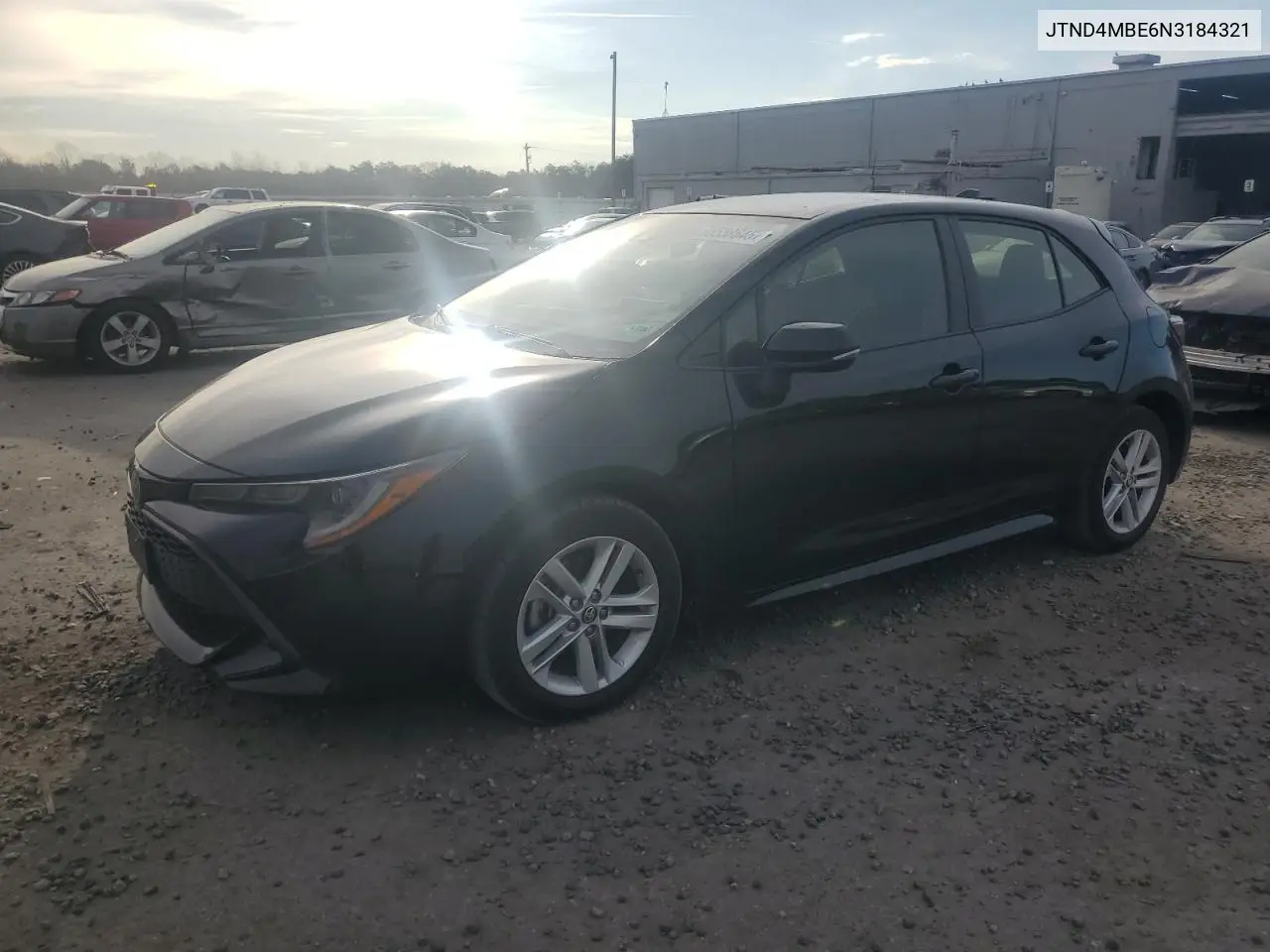 JTND4MBE6N3184321 2022 Toyota Corolla Se