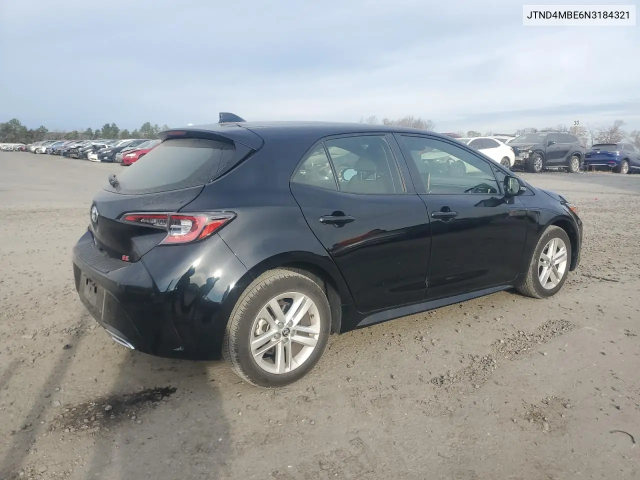 JTND4MBE6N3184321 2022 Toyota Corolla Se