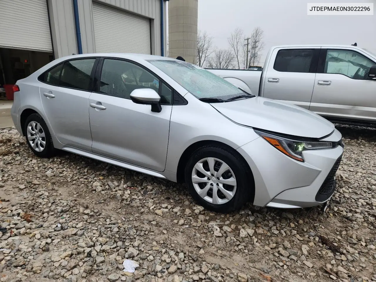 JTDEPMAE0N3022296 2022 Toyota Corolla Le