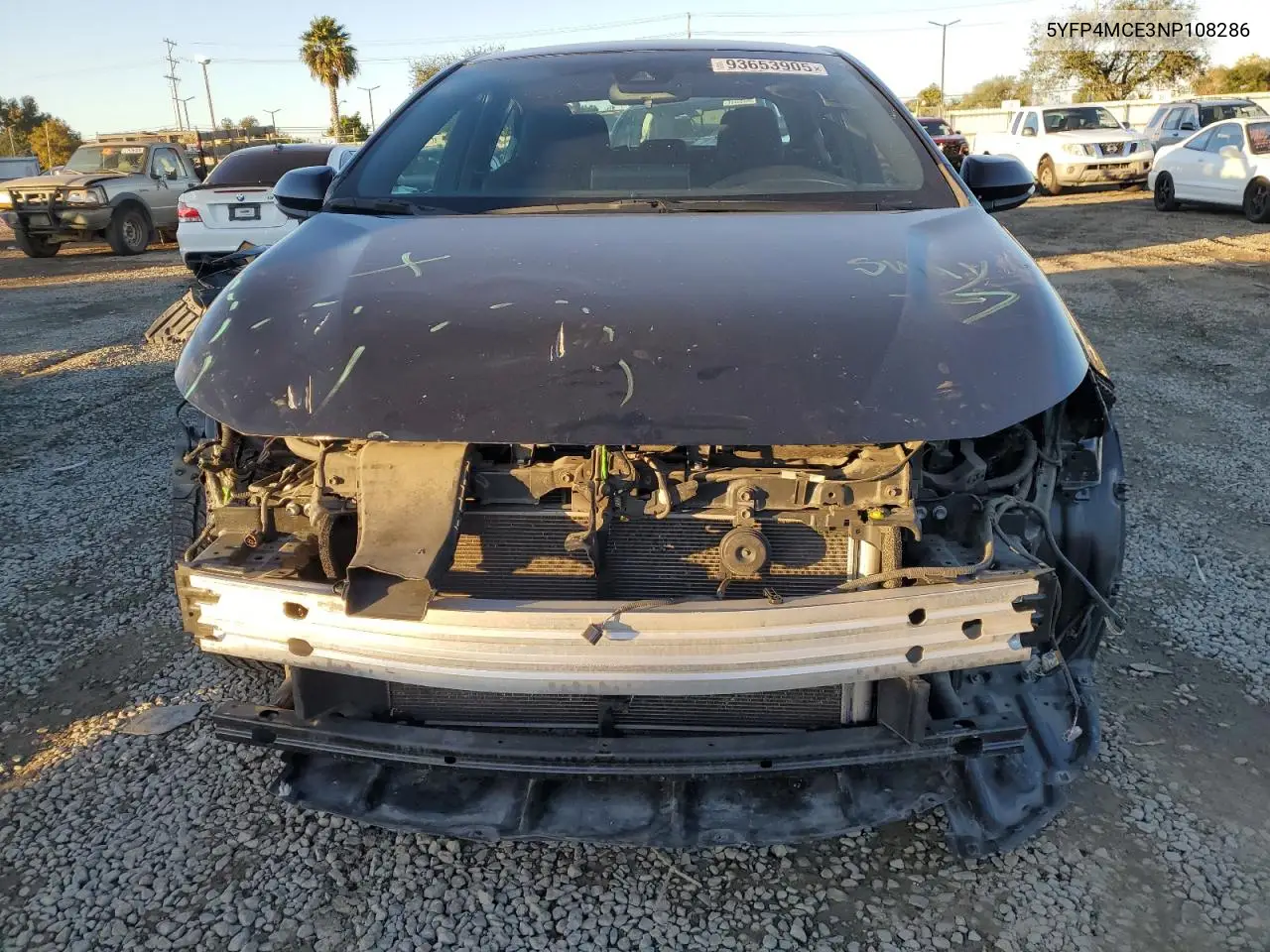 5YFP4MCE3NP108286 2022 Toyota Corolla Se