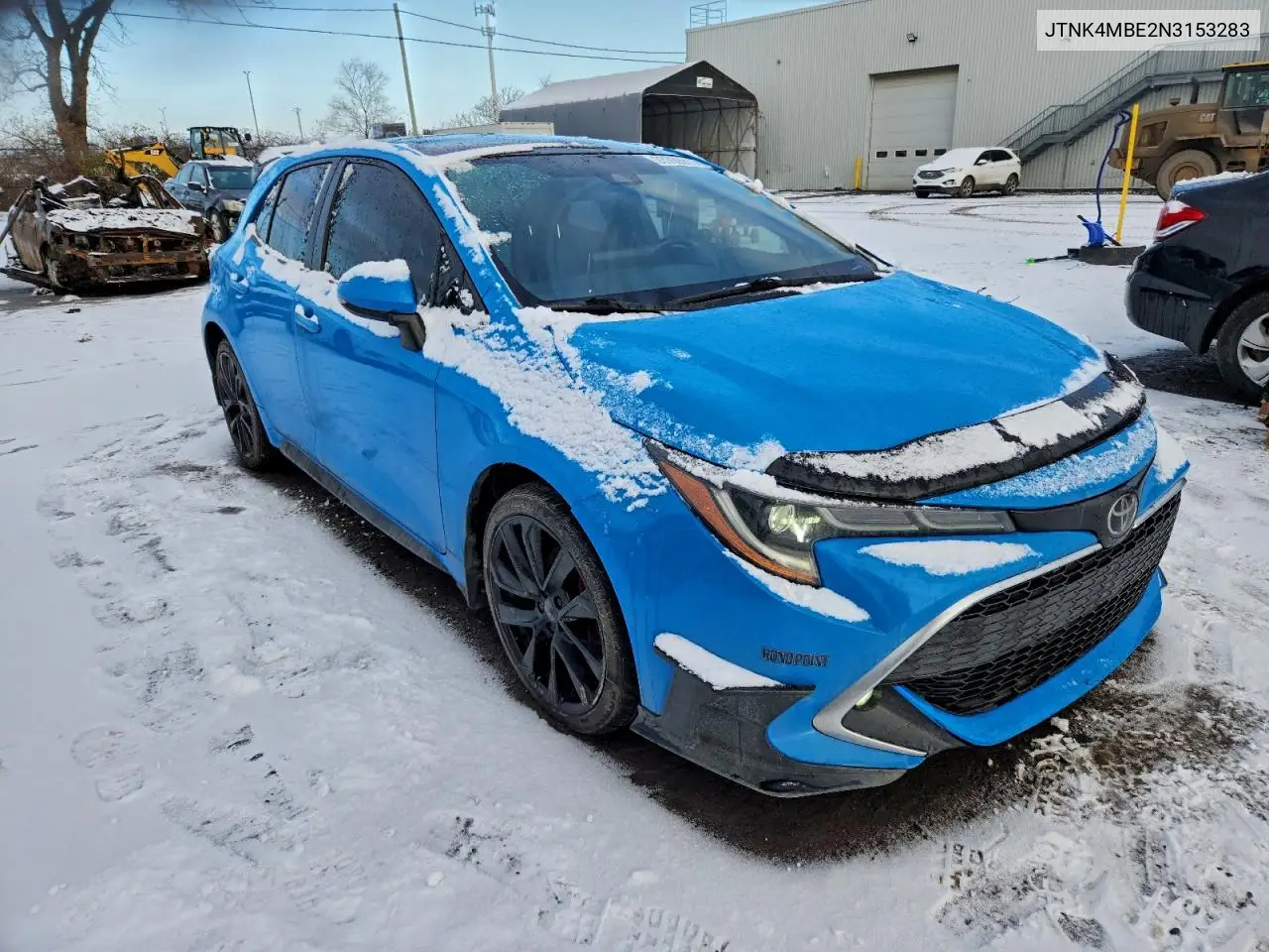 JTNK4MBE2N3153283 2022 Toyota Corolla Se