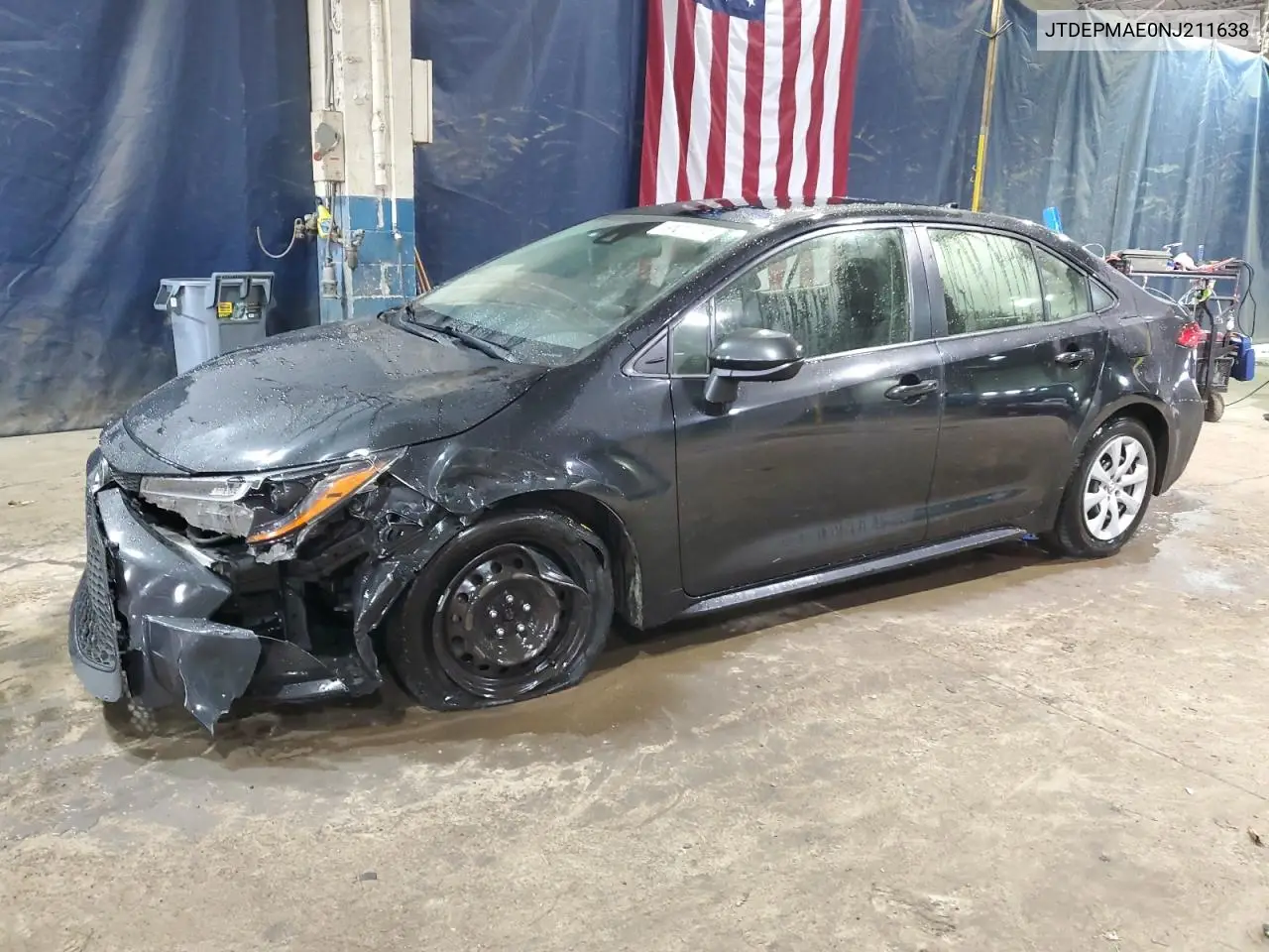 JTDEPMAE0NJ211638 2022 Toyota Corolla Le
