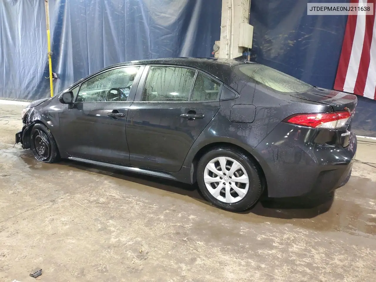 JTDEPMAE0NJ211638 2022 Toyota Corolla Le