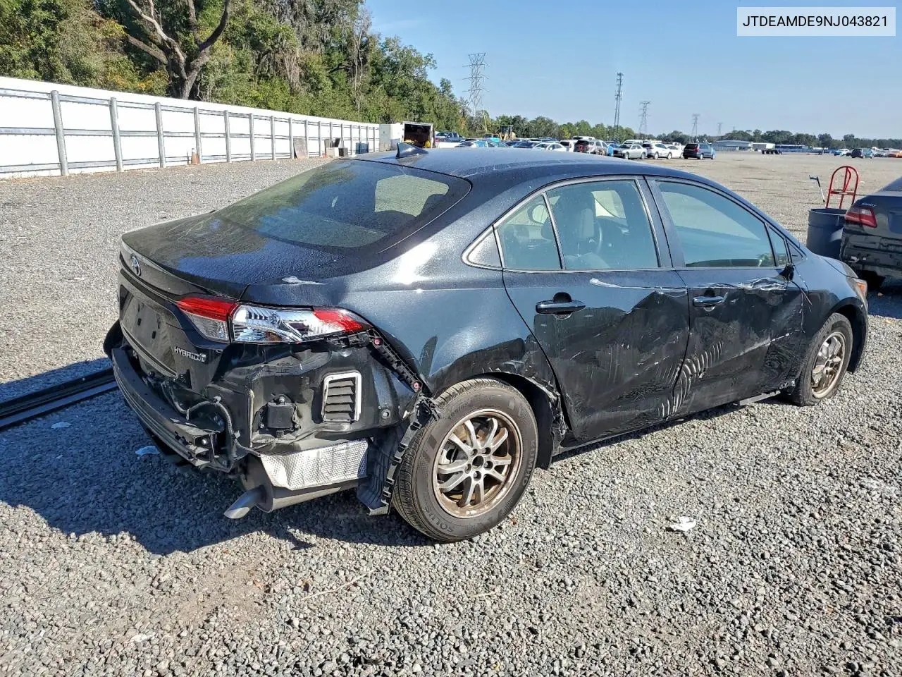 JTDEAMDE9NJ043821 2022 Toyota Corolla Le