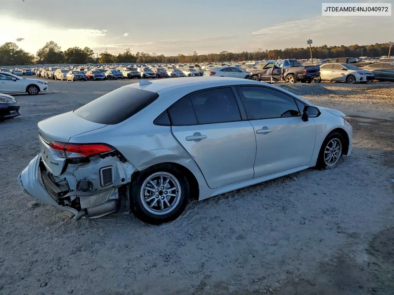 JTDEAMDE4NJ040972 2022 Toyota Corolla Le