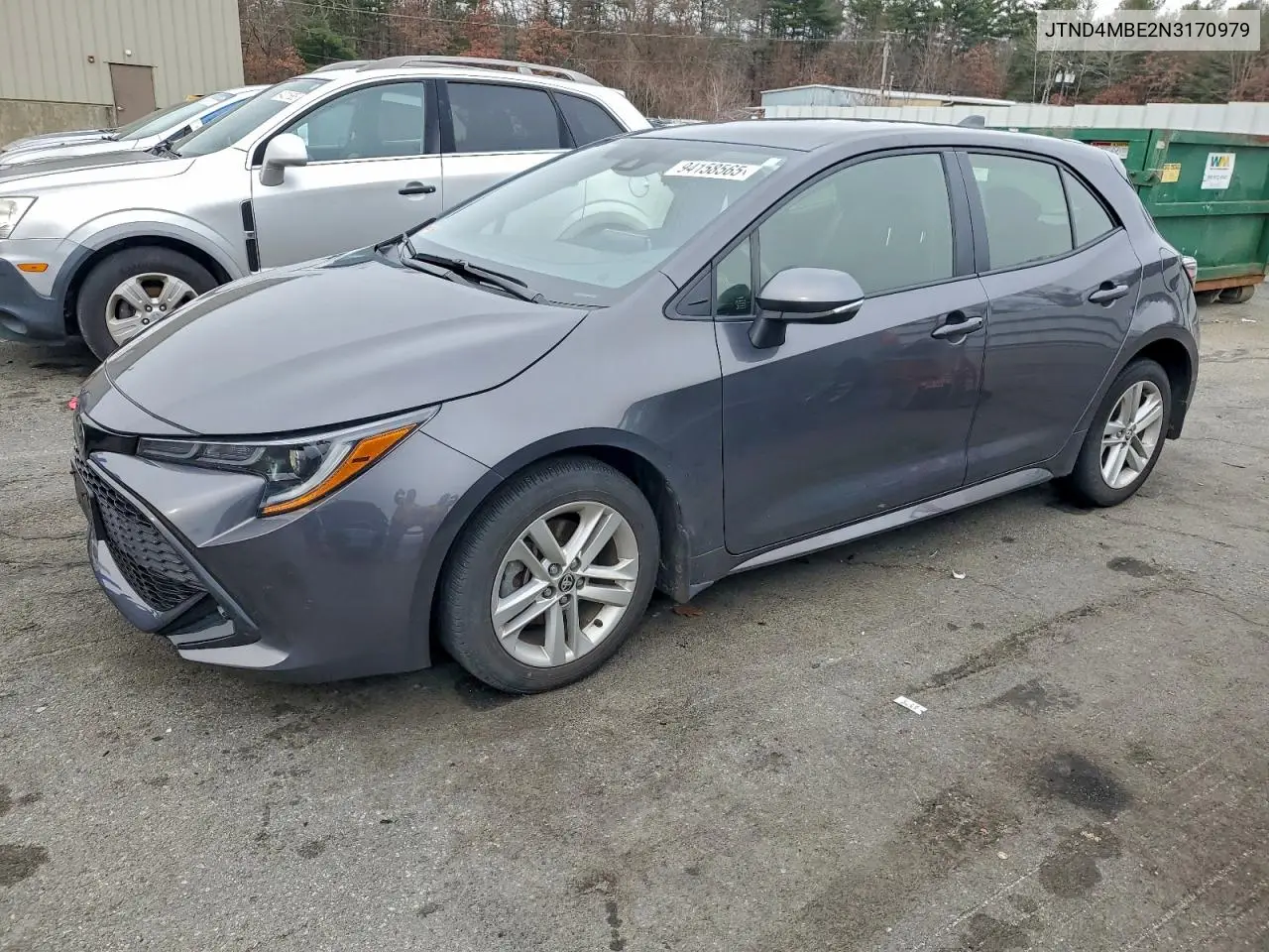 JTND4MBE2N3170979 2022 Toyota Corolla Se