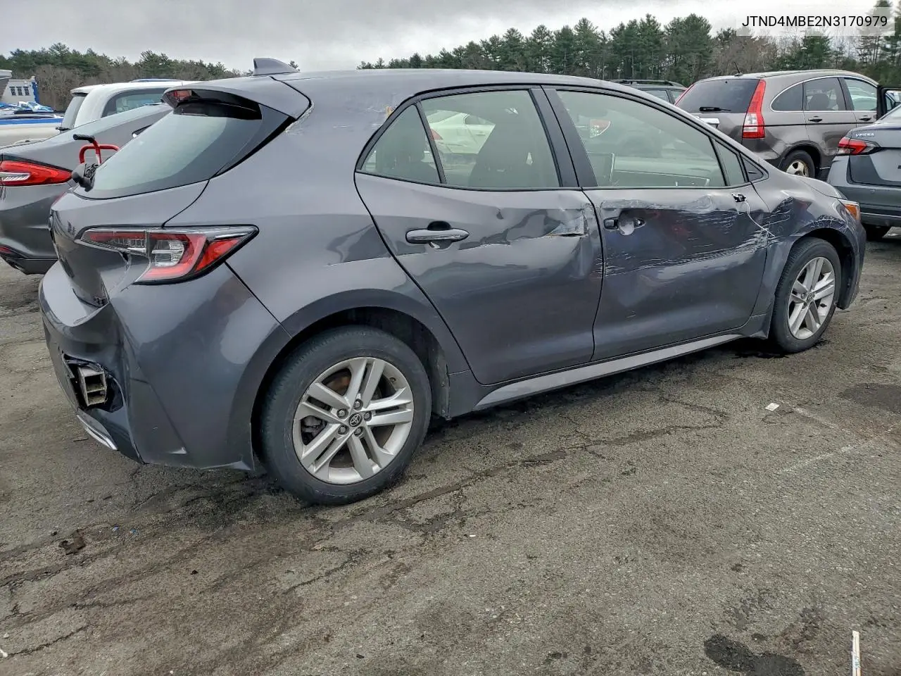 JTND4MBE2N3170979 2022 Toyota Corolla Se