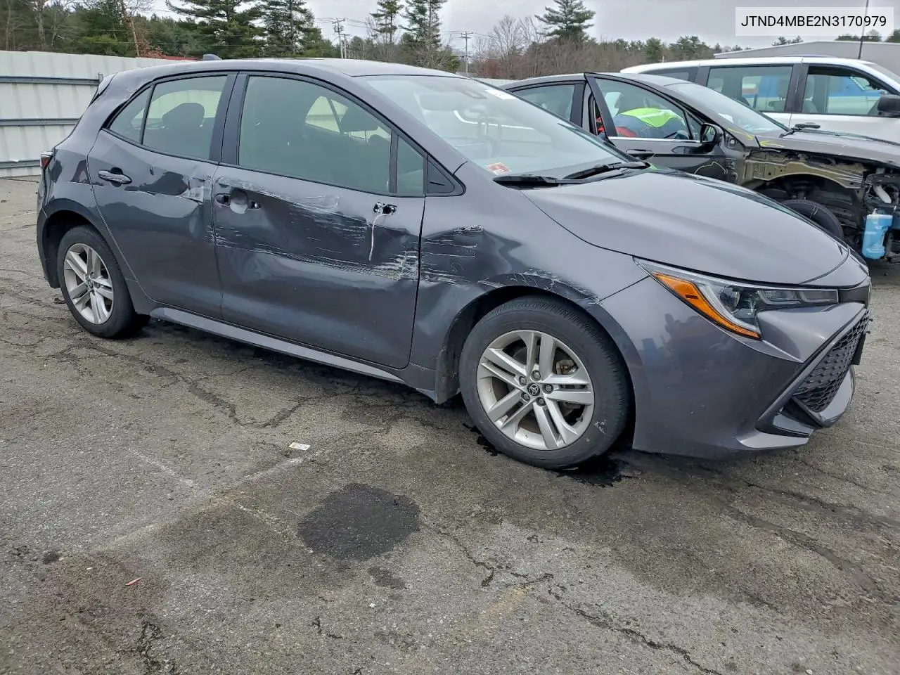 JTND4MBE2N3170979 2022 Toyota Corolla Se