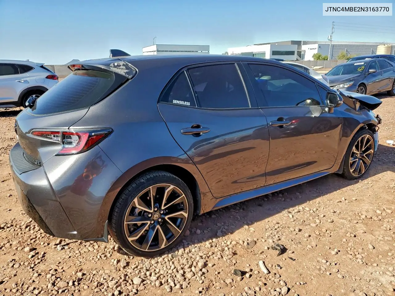 JTNC4MBE2N3163770 2022 Toyota Corolla Xse