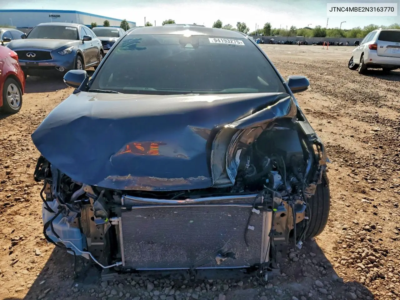 JTNC4MBE2N3163770 2022 Toyota Corolla Xse