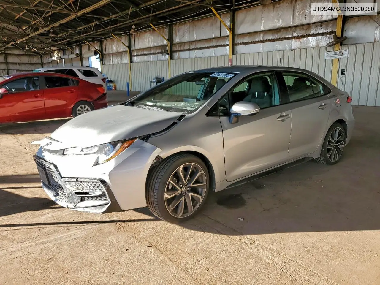 JTDS4MCE3N3500980 2022 Toyota Corolla Se